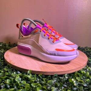 🔥 NIKE AIR MAX DIA SE BEIGE ORANGE PURPLE WOMENS RUNNING SHOES SZ 7 AR7410-100